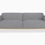 Casia-sohva on kiinteästi verhoiltu Minco-kankaalla ja sohvassa on tyylikäs koivusokkeli. Sohvaa on saatavilla kolmessa harmonisessa sävyssä eli beige, vaalea ja harmaa.
