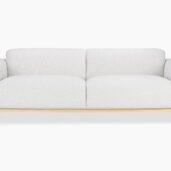 Casia-sohva on kiinteästi verhoiltu Minco-kankaalla ja sohvassa on tyylikäs koivusokkeli. Sohvaa on saatavilla kolmessa harmonisessa sävyssä eli beige, vaalea ja harmaa.
