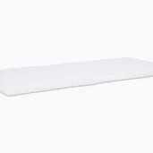 Ergo Sleep Light -petauspatja on vain 5 cm paksu. Petauspatjaa on saatavilla kuudessa eri leveydessä.
