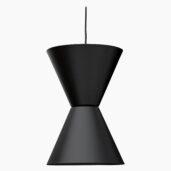 Länsi_designriippuvalaisin_musta