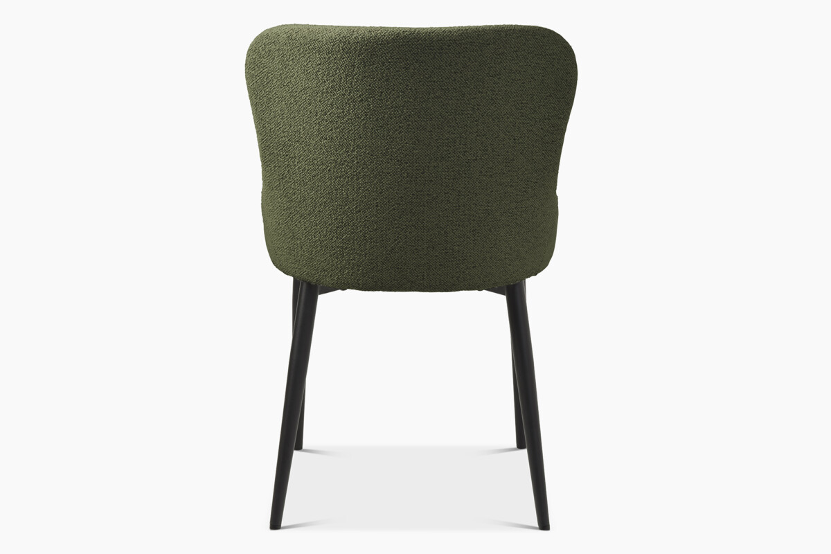 Matte-tuoli on kiinteästi verhoiltu ja vihreä tuoli, joka sopii niin ruokapöydän kuin työpöydänkin ääreen.