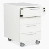 Office-laatikostoa saa useassa eri värissä ja koossa