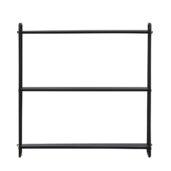 62 cm leveä Tove-seinähylly yhdistää ajattoman eleganssin, minimalistisen muotoilun ja käytännöllisen säilytysratkaisun. Pulverimaalatusta raudasta valmistettu seinähylly on kestävä ja tyylikäs sisustuselementti, joka tuo kotiisi ryhtiä ja selkeyttä.
