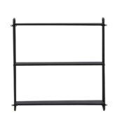 62 cm leveä Tove-seinähylly yhdistää ajattoman eleganssin, minimalistisen muotoilun ja käytännöllisen säilytysratkaisun. Pulverimaalatusta raudasta valmistettu seinähylly on kestävä ja tyylikäs sisustuselementti, joka tuo kotiisi ryhtiä ja selkeyttä.