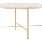 Tuva-sohvapöytä on täydellinen valinta, kun haluat tuoda kotiisi eleganssia, tilaa ja tyyliä. Halkaisijaltaan 70 cm leveä, pyöreä sohvapöytä on sekä käytännöllinen että näyttävä huonekalu, joka tekee vaikutuksen ensisilmäyksellä.